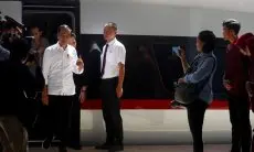 FOTO: Presiden Jokowi Coba Kereta Cepat Jakarta Bandung