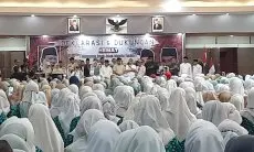 Emak-emak dari 541 Majelis Taklim di Bandung dan Cimahi Deklarasi Dukung Prabowo