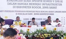Proyek Pembangunan Jembatan Cikereteg Selesai Awal Oktober, Komisi V DPR-RI dan Bupati Bogor Mengapresiasi