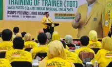 Siapkan Saksi Pemilu di 140.472 TPS, Tubagus Ace Hasan Optimis Golkar Menang di Jabar