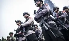 Ribuan Aparat  Kawal Duel Persib vs Ratchaburi FC di GBLA