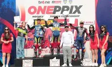 Sengit, Felix Pembalap Kabupaten Bogor Kusai OnePrix 2023 Seri 4 di Sentul