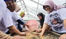 Gelar Pelatihan, Ganjar Sejati Optimis Petani Kopi KBB Mampu Genjot Ekonomi Daerah