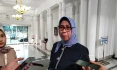 DLH Jabar Sebut Asap Masih Terlihat di Sarimukti Namun Tidak Berbahaya