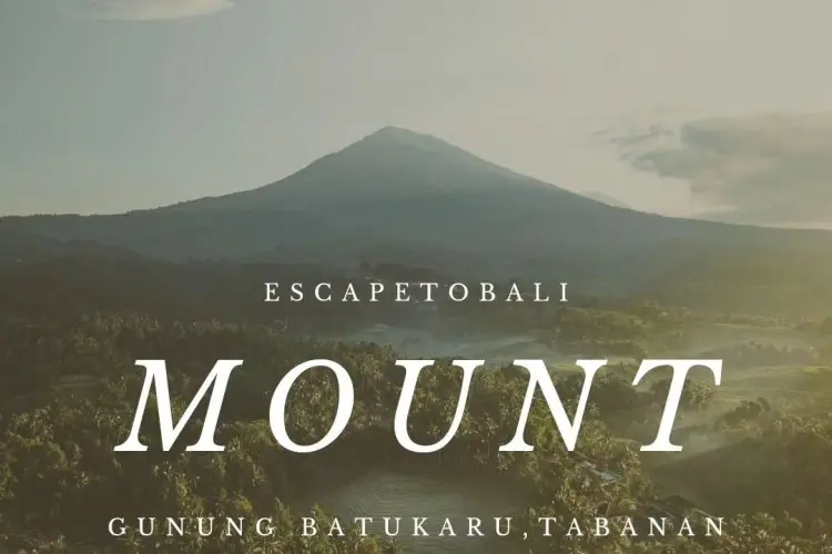 Bukan Cuma Gunung Agung, di Bali Kamu Juga Bisa Melakukan Pendakian di Gunung Batukaru