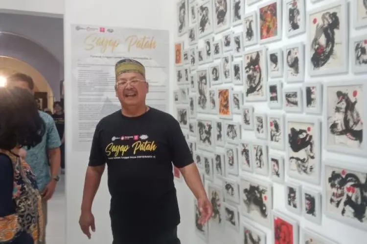 Sayap Patah, Tema Pameran Lukisan Karya Jenderal Polisi Bintang Dua Refleksikan Soal Persatuan dan Kesatuan Bangsa