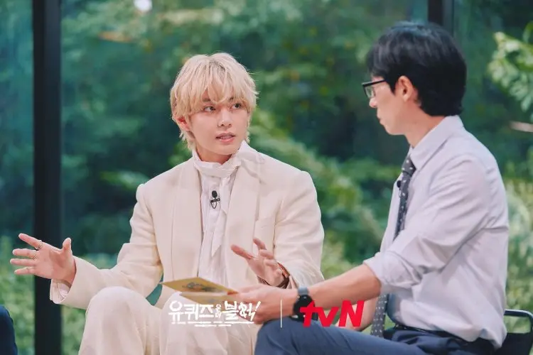 'You Quiz on the Block' Rilis Teaser Episode Bareng V BTS: Saya Ingin Menunjukkan kepada Nenek, Saya Telah Berkembang
