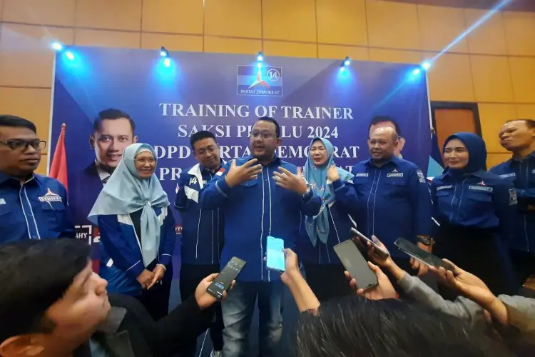 DPD Partai Demokrat Jabar Gelar Pelatihan Saksi untuk Hadapi Pemilu Serentak 2024
