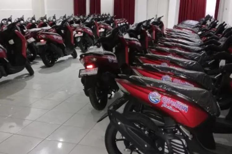 Kemenag Cirebon Terima Hibah Puluhan Motor Senilai Rp1 Miliar Lebih