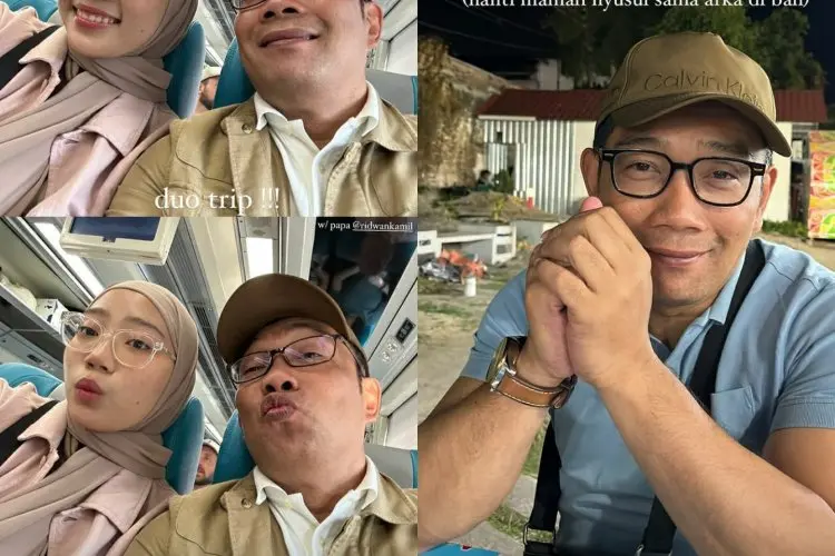 Tak Lagi Jadi Gubernur Jabar, Ridwan Kamil Pilih Habiskan Waktu Bareng Sang Putri ke Yogyakarta