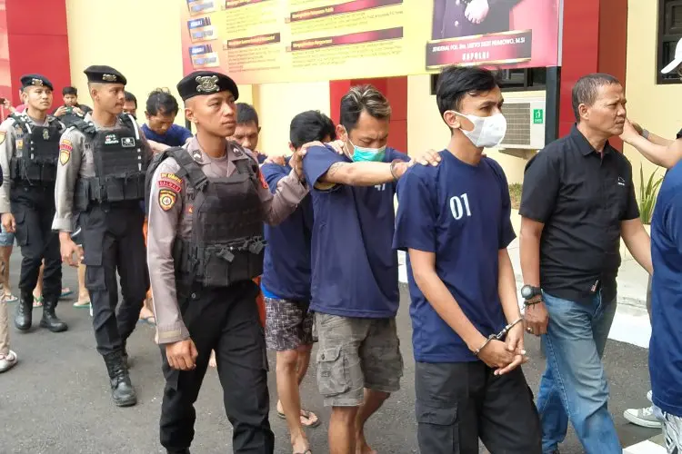 Dalam dua Pekan Polisi Ciduk Puluhan Pelaku Curanmor