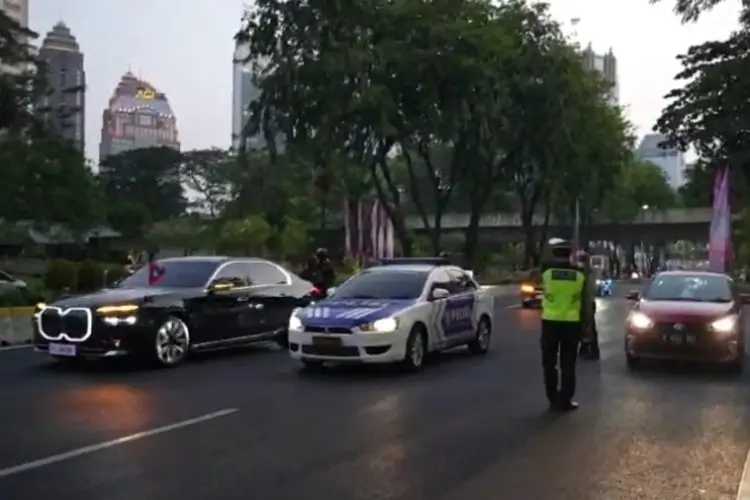 Penjelasan Pihak Polda Metro Jaya Soal Video Viral Mobil Patroli Polisi Nyaris Serempet Rombongan Delegasi KTT ASEAN