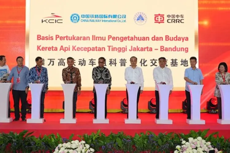Rumah Kereta Cepat di Depo Tegalluar Diresmikan sebagai Basis Pertukaran Ilmu Pengetahuan dan Budaya KCJB