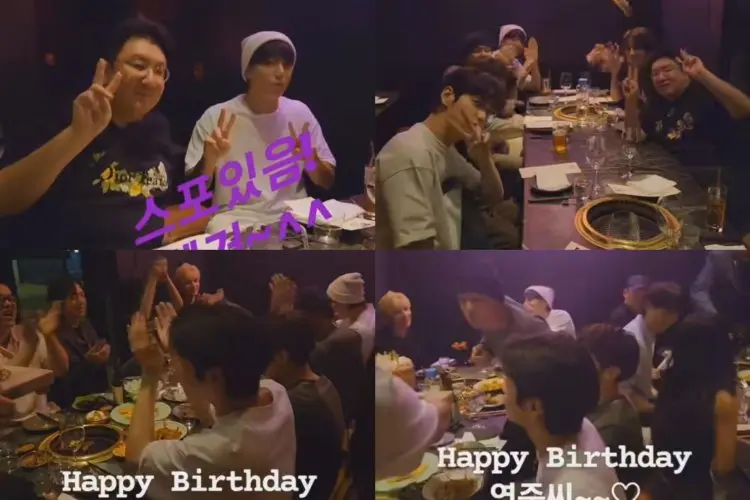 Anak-anaknya Menang Penghargaan di MTV VMA 2023, Bang Si Hyuk HYBE ajak Jungkook BTS dan TXT Makan Malam Bersama