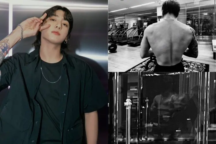 Buat Penggemar Teriak, Jungkook BTS Pamer Punggung Lebar dengan Otot Kencang, ARMY: Astaghfirullah Bikin Gak Fokus