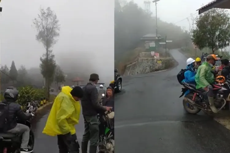 Lebih dari Satu Minggu Kebakaran, Gunung Bromo Akhirnya Diguyur Hujan