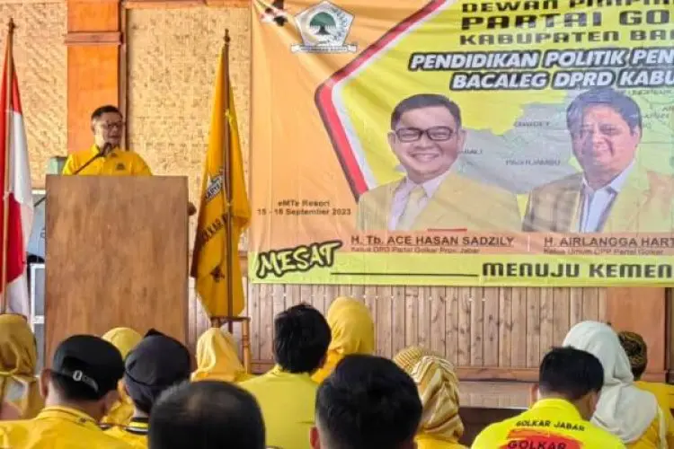 Bacaleg Partai Golkar Dituntut Percaya Diri Menangkan Pemilu 2024, Rebut Kembali Kabupaten Bandung sebagai Basis