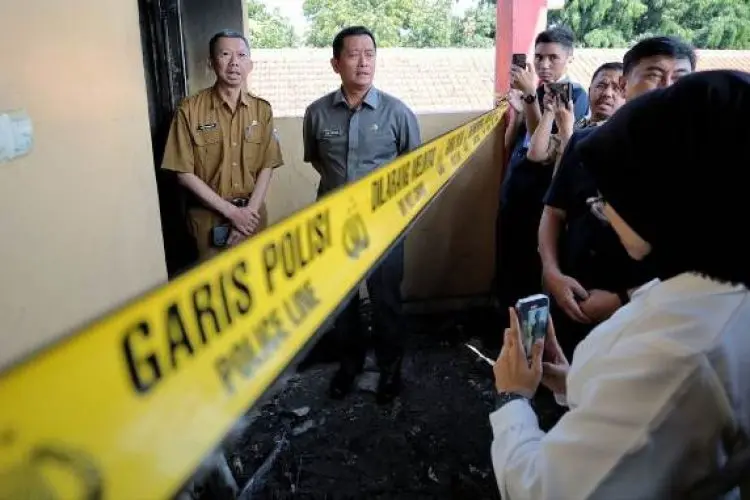 Dua Ruang Kelas Hangus Terbakar, SMPN 25 Bandung Segera Diperbaiki