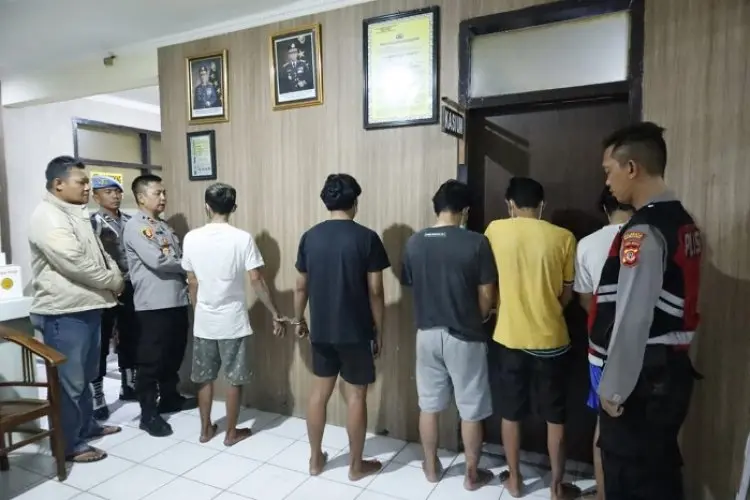 Polsek Rancaekek Ringkus Anggota Geng Motor Yang Ancam Warga Pakai Air Softgun