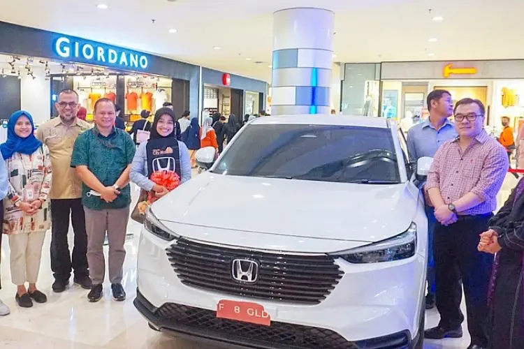 11 Orang Pengunjung Setia CCM Bawa Pulang Hadiah, Di Antaranya Mobil Honda HRV dan Motor Vespa