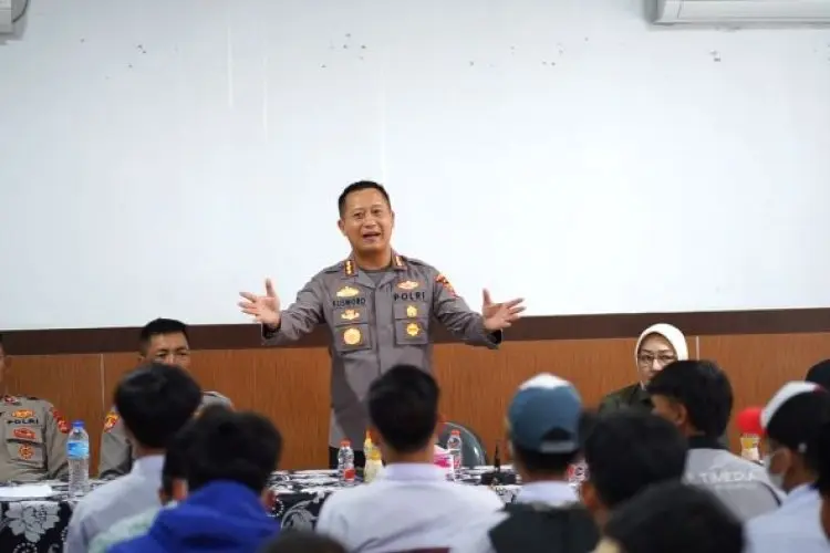 Polresta Bandung Bubarkan Kelompok Geng Motor Pelajar di Kabupaten Bandung