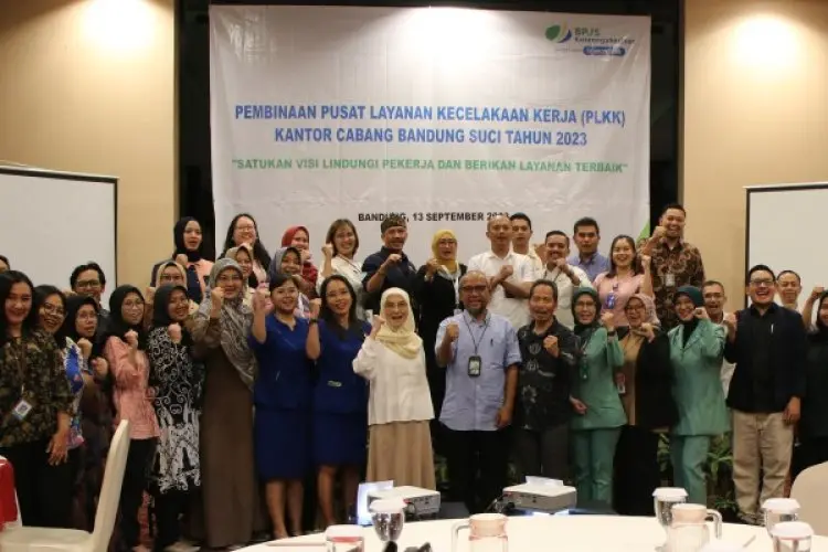 Komitmen Berikan Layanan Terbaik, BPJS Ketenagakerjaan Cabang Bandung Suci Lakukan Pembinaan Mitra PLKK