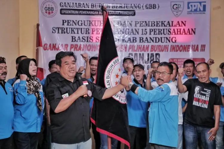 Kolaborasi Bersama Ganjaran Buruh Berjuang, Buruh Yakin Ganjar Membawa Perubahan