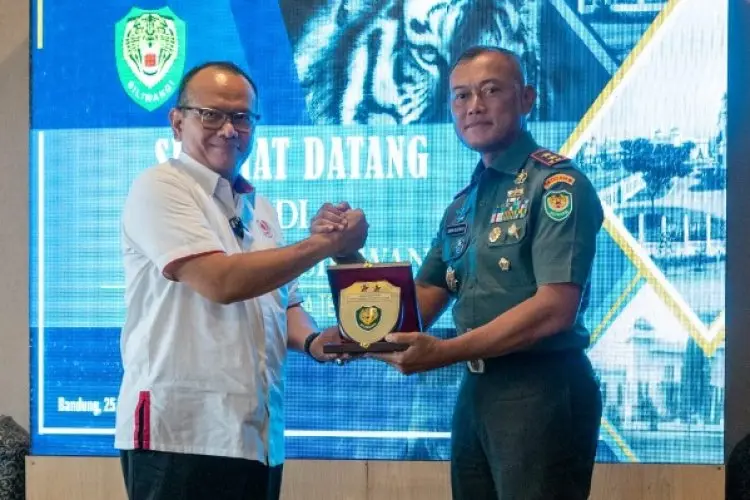 KONI Jabar Sambangi Kodam III Siliwangi, Ada Apa?