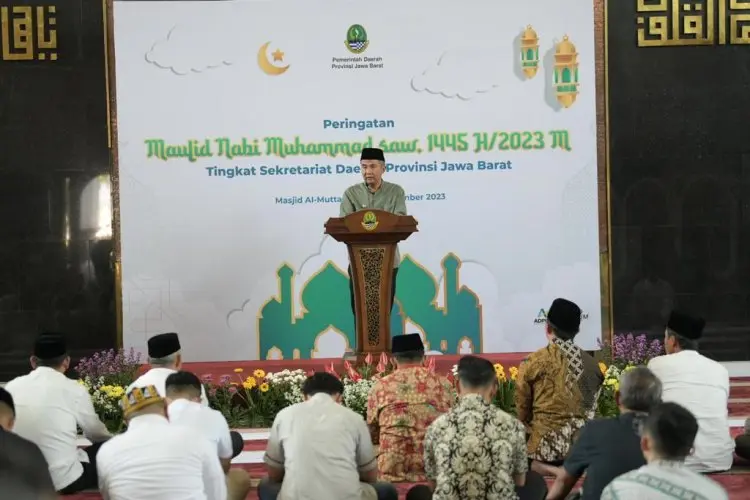 Pesan Bey Machmudin kepada ASN pada Peringatan Maulid Nabi SAW