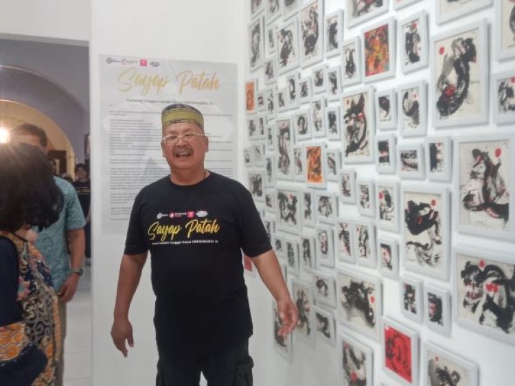 Sayap Patah, Tema Pameran Lukisan Karya Jenderal Polisi Bintang Dua Refleksikan Soal Persatuan dan Kesatuan Bangsa