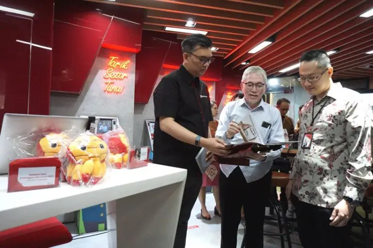 Foto: Apresiasi Nasabah CIMB Niaga di Digital Lounge ITB Pada Harpelnas 2023