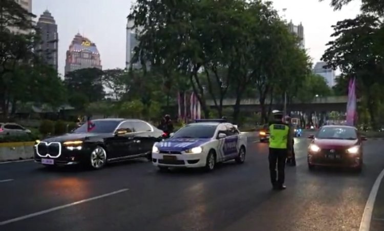 Penjelasan Pihak Polda Metro Jaya Soal Video Viral Mobil Patroli Polisi Nyaris Serempet Rombongan Delegasi KTT ASEAN