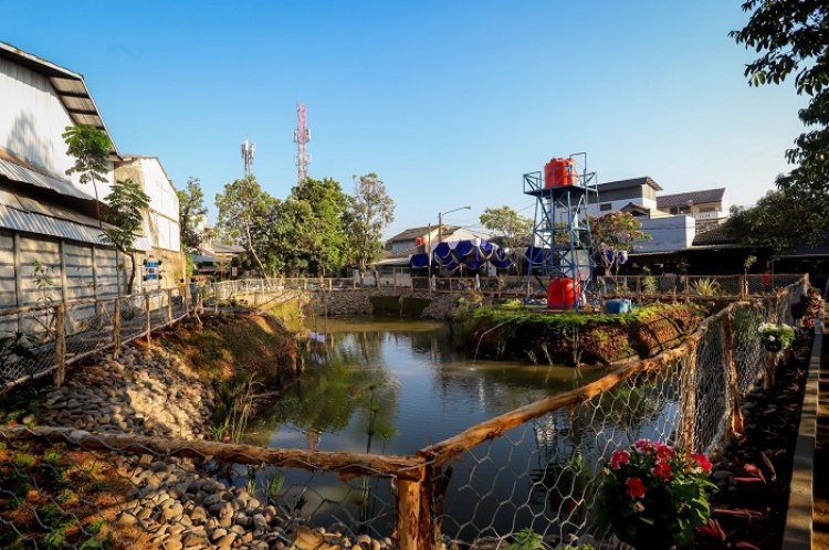 Kolam Retensi Ke-10 Hadir di Dian Permai Kota Bandung