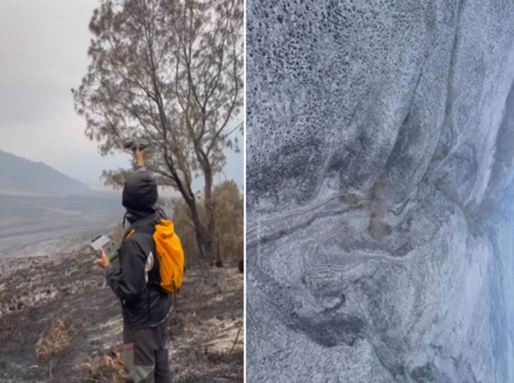 Begini Kondisi Gunung Bromo Pasca Kebakaran yang Terjadi di Bukit Teletubbies