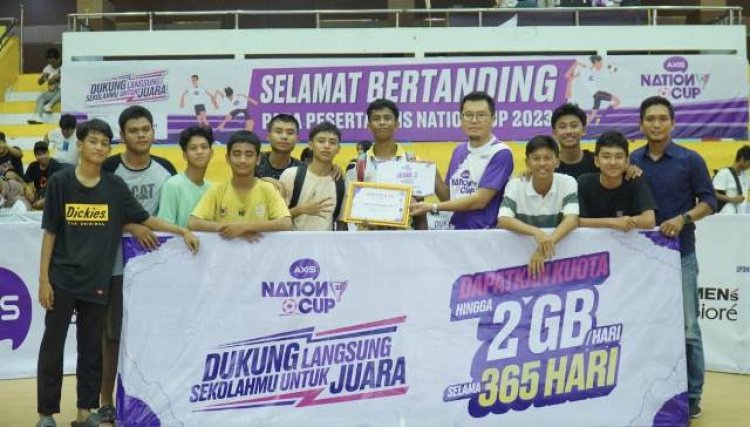 Turnamen Futsal AXIS Nation Cup 2023, SMKN 1 Balikpapan Raih Tiket Grand Final 