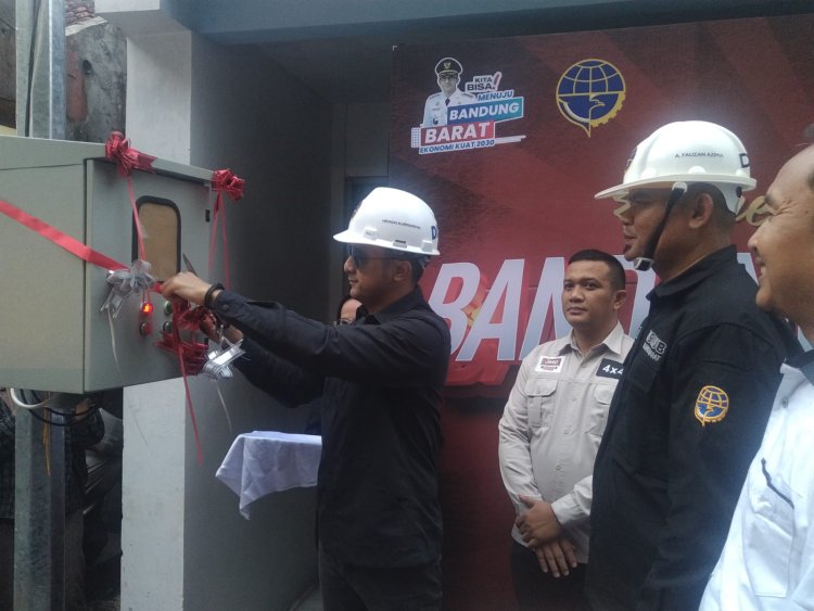 Resmikan Program Bandung Barat Caang, Pemda KBB Targetkan 6.000 PJU Terpasang hingga Desember 2023