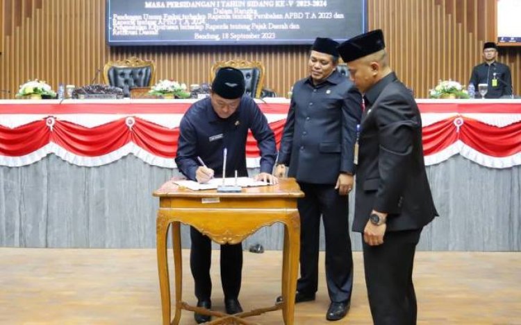 DPRD Kota Bandung Setujui Perda Pajak dan Retribusi Daerah