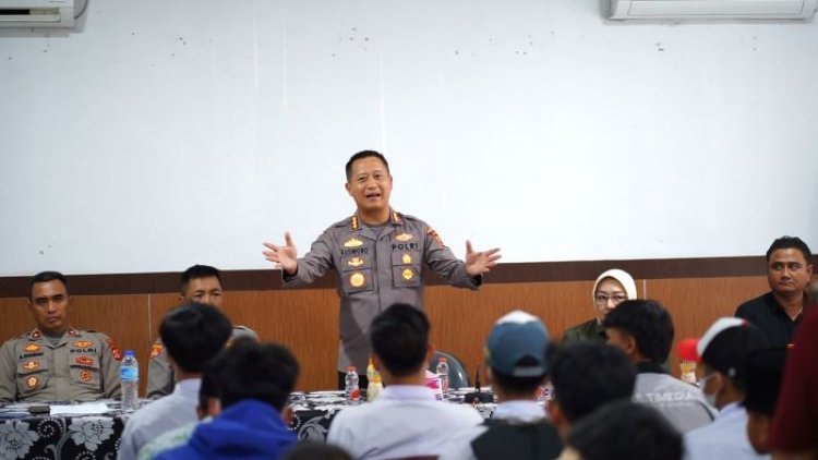 Polresta Bandung Bubarkan Kelompok Geng Motor Pelajar di Kabupaten Bandung