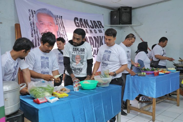 Tingkatkan Kekompakkan, Komunitas Ojol Ganjar Gelar Lomba Masak di Bogor