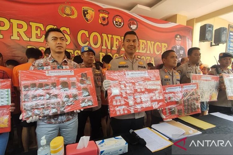Satu Bulan, Polisi Tangkap 34 Pengguna Narkotika di Kota Bogor