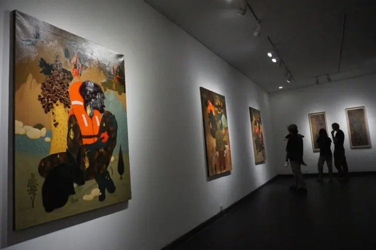FOTO: Pameran Tunggal Lukisan The Ambiguous Journey: Poetic Limbo