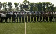 Dadang Supriatna Gelar Liga Santri Piala Bupati Bandung di Kawasan Stadion si Jalak Harupat pada Hari Santri Nasional