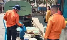 Dampak Kekeringan, BPBD Garut Distribusikan Ribuan Liter Air Setiap Hari