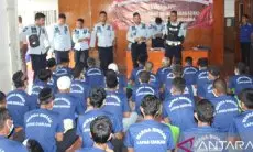 Dititipkan Akibat Bencana Gempa, Seratusan Warga Binaan LP Cianjur Ditarik Kembail