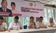 Tidar Jabar  Deklarasikan Gibran Rakabuming Raka Jadi Cawapres Prabowo