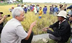 Ganjar Optimistis Petani dan Nelayan Sejahtera dari Sawah dan Laut
