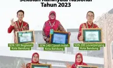 Lima Sekolah Asal Kota Bandung Raih Penghargaan Adiwiyata Nasional
