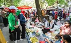 Sebanyak 207 PKL Kawasan Tegalega Direlokasi