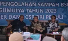 BRI Gelar Peletakan Batu Pertama Pembangunan TPST BSU Tugu Mulya di Kabupaten Kuningan
