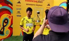 Ribuan Masyarakat Kota Bandung Antusias Meriahkan Tur Trophy Experience Piala Dunia U-17 2023 di Cikapayang Dago Park